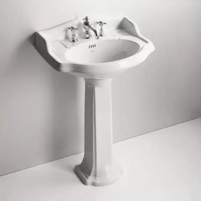 SIMAS Arcade Раковина 59х46 см, 3 отв., цвет: белый