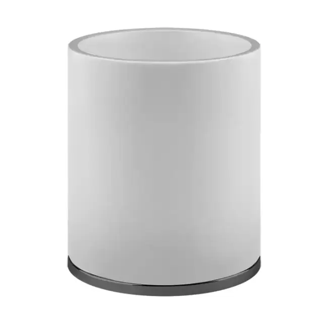 Gessi Tondo Корзина для мусора цвет: белая/Black XL
