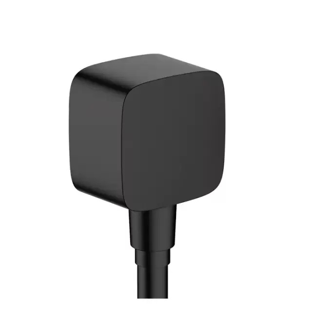 Hansgrohe FixFit Шланговое подсоединение, цвет: черный матовый