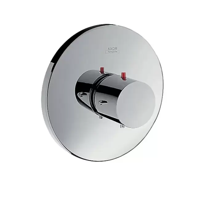 Axor Starck Встраиваемый термостат для душа, с запорным вентилем, внешняя часть, цвет: хром