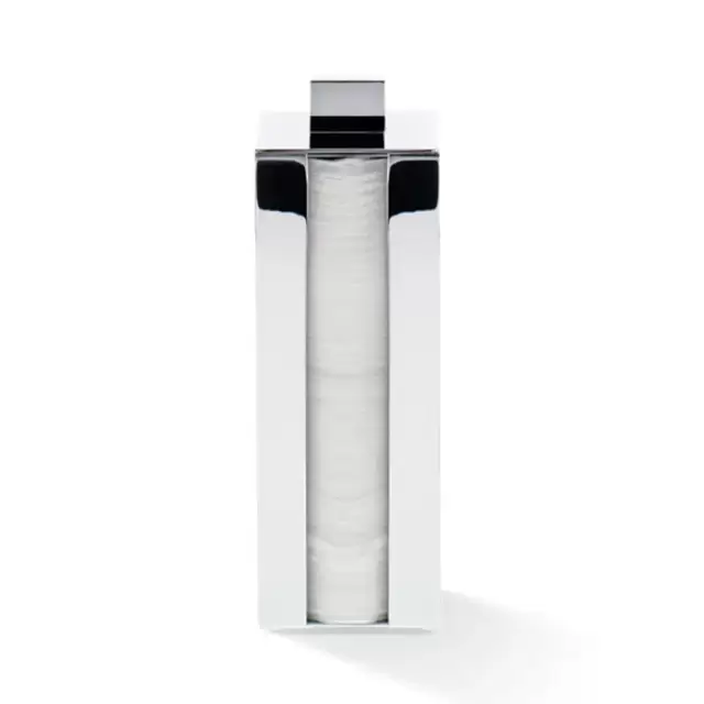 Decor Walther Cube DW 3680 Диспенсер ватных дисков, настольный, цвет: хром