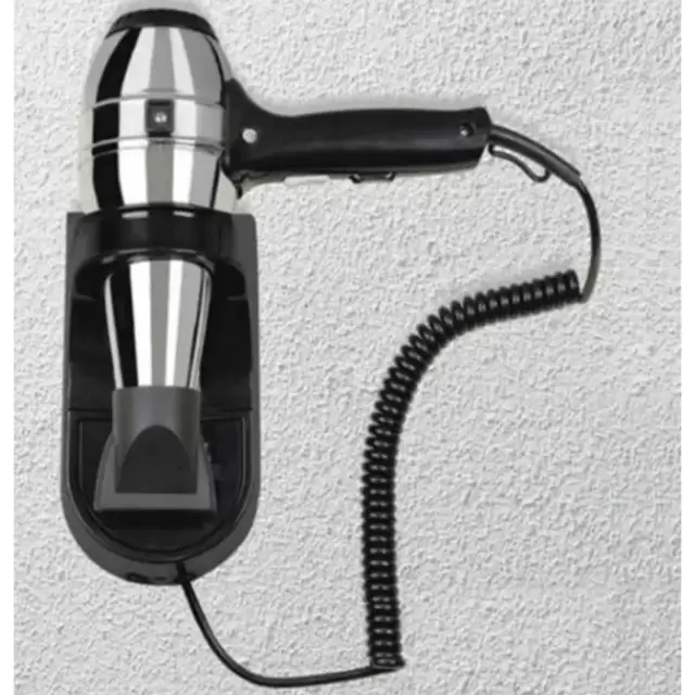 Colombo Hotel Collection Фен настенный 1300W, цвет: черный