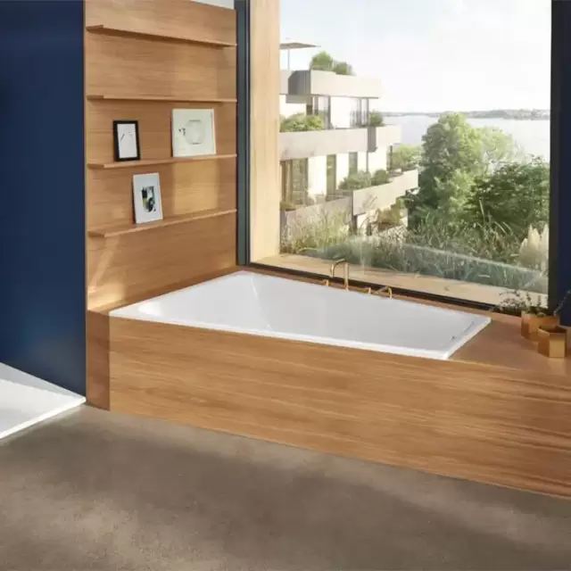 Bette Space L Ванна встраиваемая с шумоизоляцией  170х130х42 см,  исполнение левое , цвет: белый