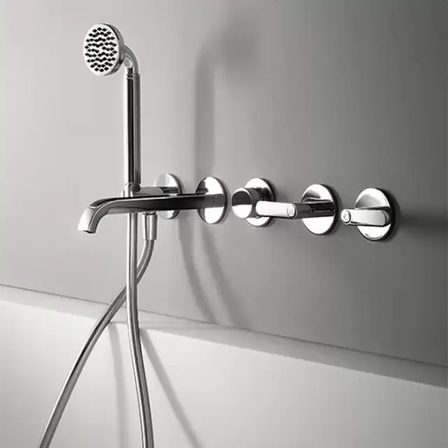 Fantini Icona Deco Смеситель для ванны, встраиваемый, цвет: хром