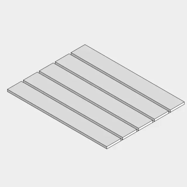 Effegibi Набор дорожек для Био-сауны Auki 60, цвет: канадский хемлок