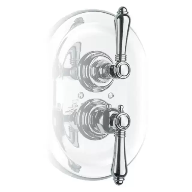 Nicolazzi Termostatico Встраиваемый смеситель, 3/4&rdquo; с запорным вентилем, 4909CR69, цвет: хром