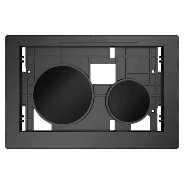 TECE TECEloop 2.0 Панель смыва для унитаза, цвет: черный матовый