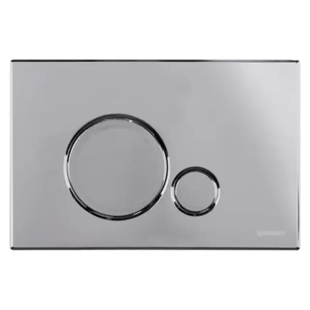 Duravit DuraSystem Beta 120 Клавиша смыва для унитаза, пластик, цвет: хром глянцевый