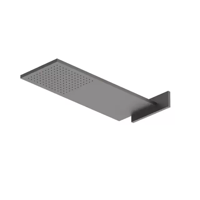 Fantini Milano Верхний душ, латунь, настенный, цвет: Matt Gun Metal PVD