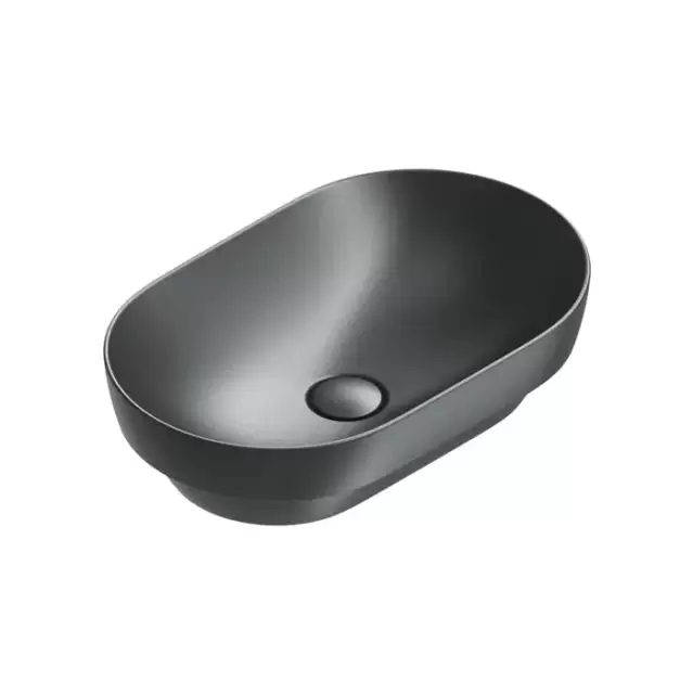 Catalano Sfera Раковина 55x35см встраиваемая, без отв., цвет: черный матовый