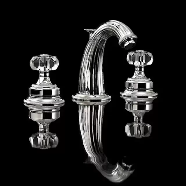 Devon&Devon Excelsior King Смеситель для раковины на три отверстия, цвет: хром