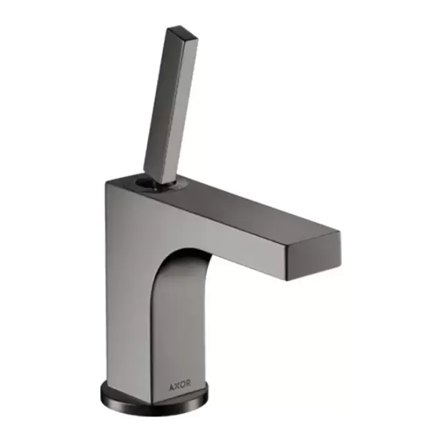 Axor Citterio Смеситель для раковины 90, на 1 отв., с донным клапаном, цвет: полированный черный хром
