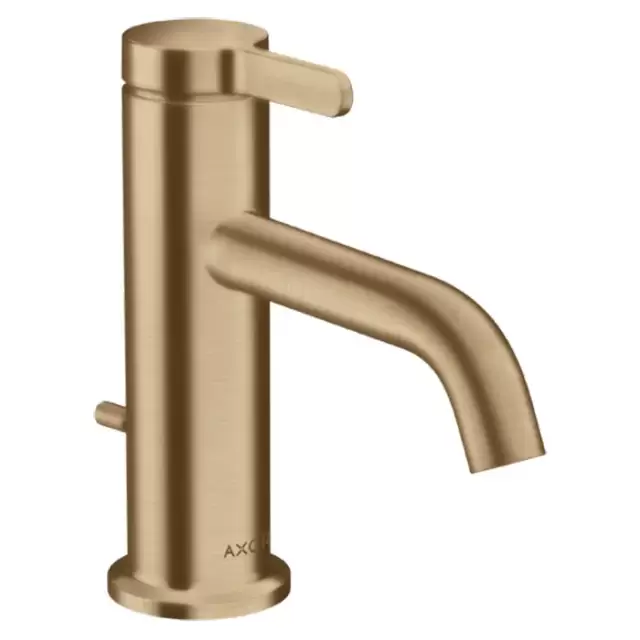 Axor One Смеситель для раковины 70, на 1 отв., с донным клапаном, цвет: шлифованная бронза