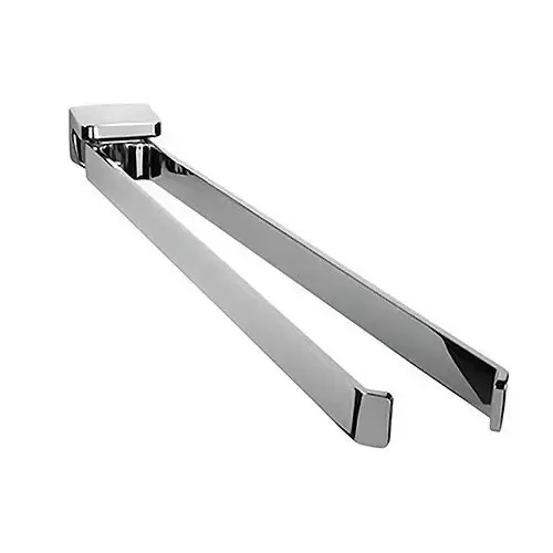 Colombo Alize Полотенцедержатель двойной 38см, поворотный, цвет: хром