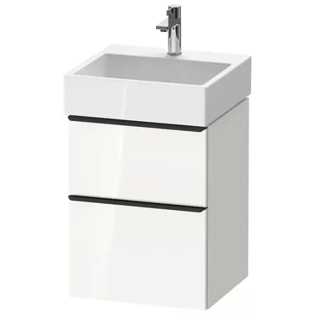 Duravit D-Neo Тумбочка подвесная 48.4x44.262.5см., раковина, 1 ящик, цвет: белый высокоглянцевый