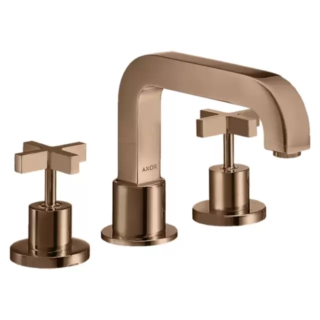Axor Citterio Смеситель на борт ванны, на 3 отв., цвет:полированное красное золото