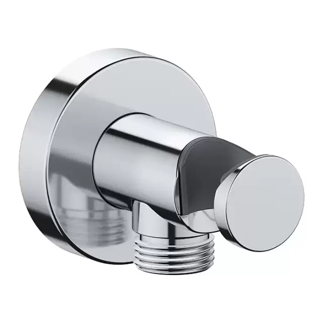 Duravit Водоразетка с держателем для душа, цвет: хром