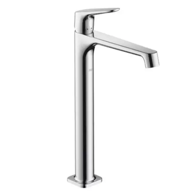 Axor Citterio M, Смеситель для раковины в форме таза 250, однорычажный, неперекрываемый сливной гарнитур, цвет: хром