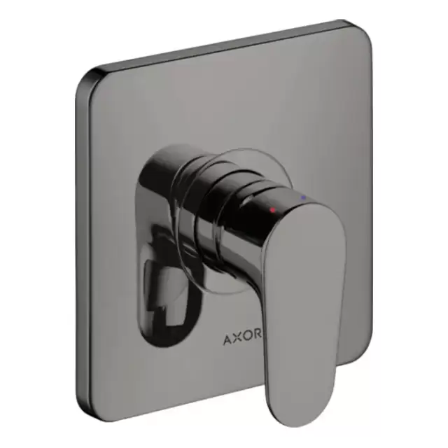 Axor Citterio M Смеситель для душа, встраиваемый, цвет: полированный черный хром