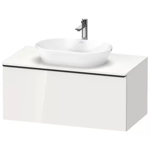 Duravit D-Neo Тумбочка подвесная 100х45.9x55см., раковина, 1 ящик, цвет: белый высокоглянцевый