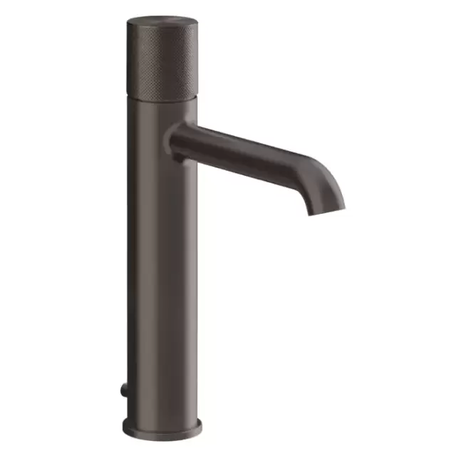 Gessi Habito Смеситель для раковины, 1 отв., цвет: Black Metal Brushed PVD