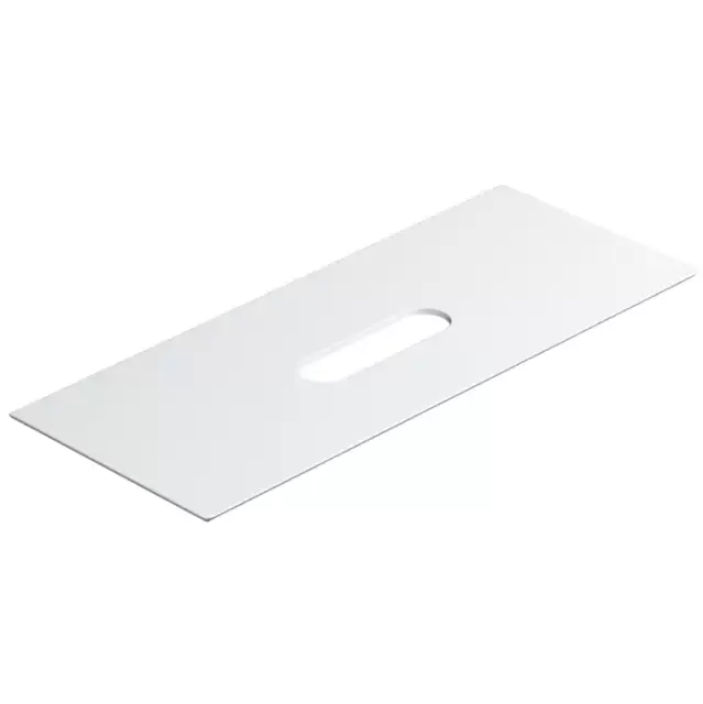 Catalano Столешница керамическая 125x50см, с отверстием , цвет: белый матовый