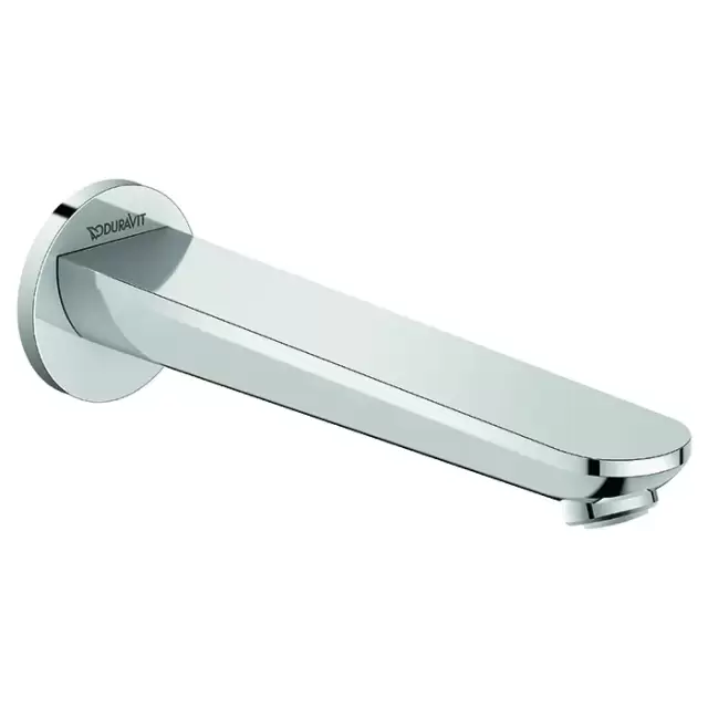 Duravit Wave Излив для ванны 202 мм, цвет: хром