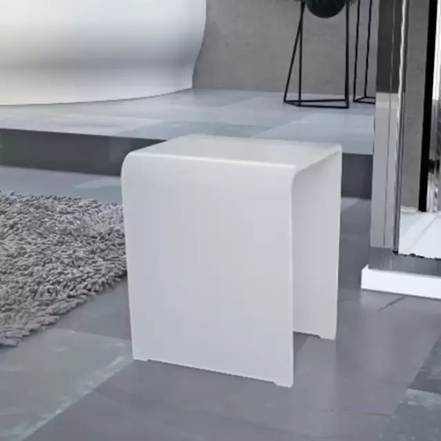 Novellini Стульчик 32x44x26см, акрил, max.100kg, цвет: белый