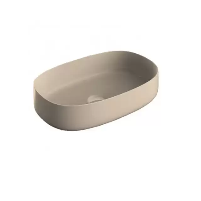 Artceram Cognac Раковина накладная 55x35 см, Saniglaze, цвет: sand