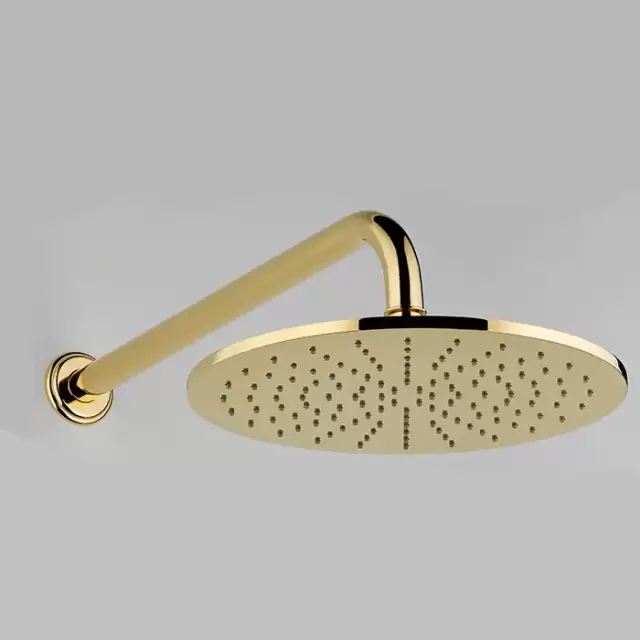 THG Mandarine metal Верхний душ &Oslash;300 мм., цвет: полированное золото