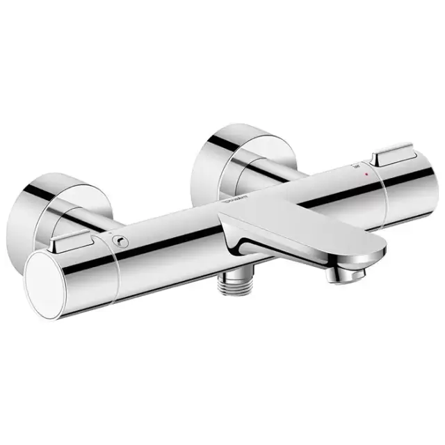 Duravit Wave Смеситель для ванны, настенный, термостатический, цвет: хром