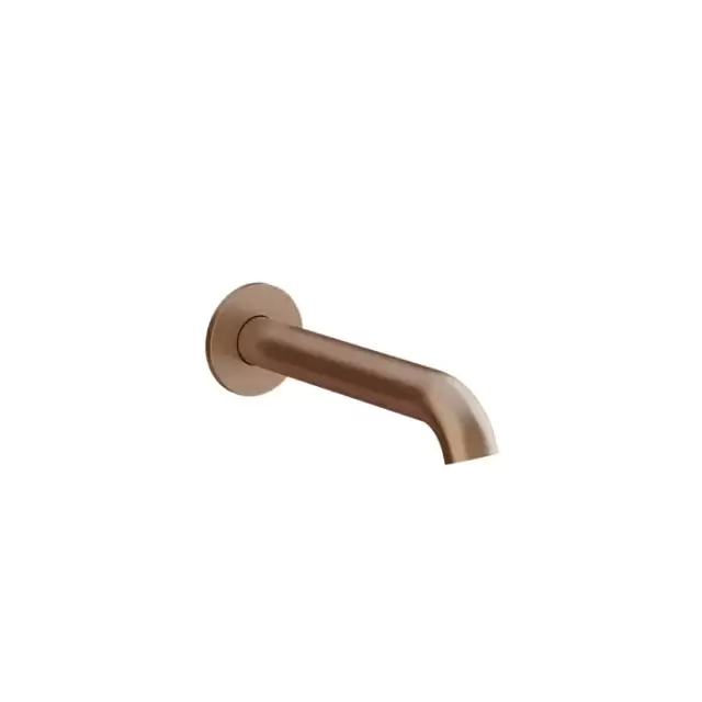 Gessi Origini Настенный излив, 19.2см., цвет: Copper Brushed PVD