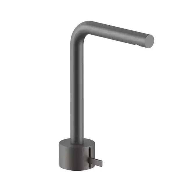 Fantini AF/21 Смеситель для раковины, 1 отв., высокий излив: 15.5 см, цвет: Matt Gun Metal PVD
