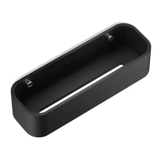 Decor Walther Black Stone DCT30 Душевая полочка 30x10см, подвесная, цвет: черный матовый / хром