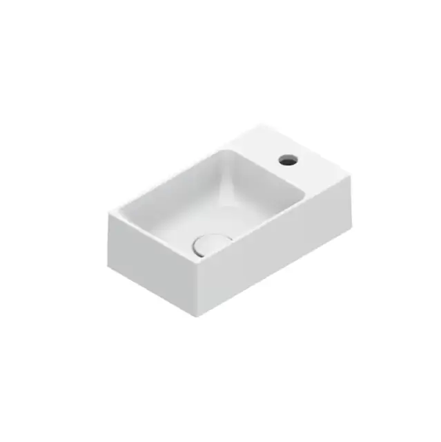 Catalano Premium Раковина 40x23см, с 1 отв., цвет: белый глянцевый