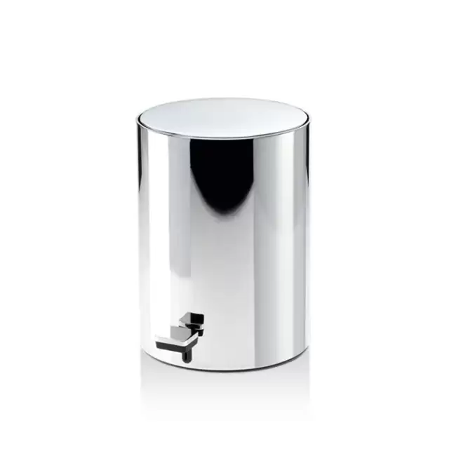 Decor Walther TE 50 Ведро 23.5xh32см, с педалью и крышкой, softclose, напольное, цвет: хром