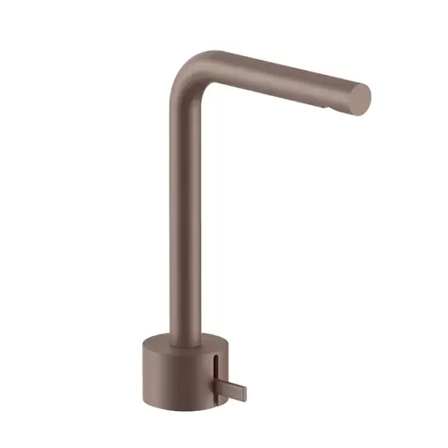 Fantini AF/21 Смеситель для раковины, 1 отв., высокий излив, излив: 155 мм, цвет: Matt Copper PVD