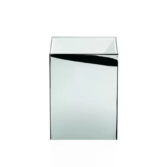 Decor Walther DW 74 Корзина для бумаги 17x17x24см, напольная, цвет: хром