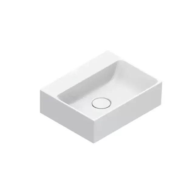 Catalano Premium Раковина 40x32см, без отв., цвет: белый глянцевый