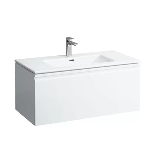 Laufen Pro S Тумба с раковиной 100х50х46см, подвесная, цвет: белый матовый