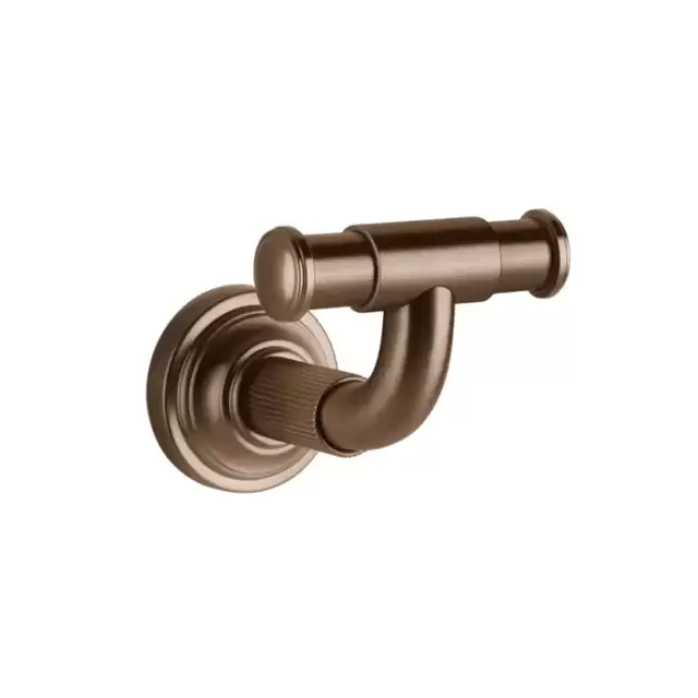 Gessi Venti20 Крючок двойной, цвет: Copper Brushed PVD
