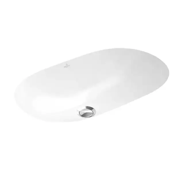 Villeroy&Boch O.novo Раковина врезная под столешницу 60x35см, с переливом, цвет: альпийский белый