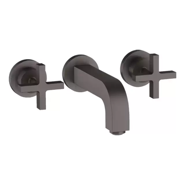 Axor Citterio Смеситель для раковины, встраиваемый, излив: 16.2см., цвет: шлифованный черный хром