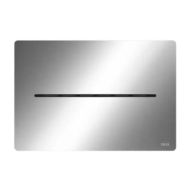 TECEsolid Металическая панель смыва для унитаза TECEsolid с бесконтактной активацией, от сети 12 В, хром глянцевый