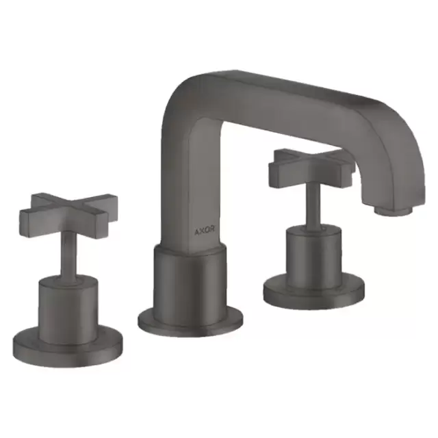 Axor Citterio Смеситель на борт ванны, на 3 отв., цвет: шлифованный черный хром