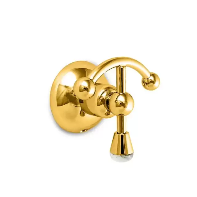 Nicolazzi Cristallo Di Rocca Крючок подвесной, цвет: золото