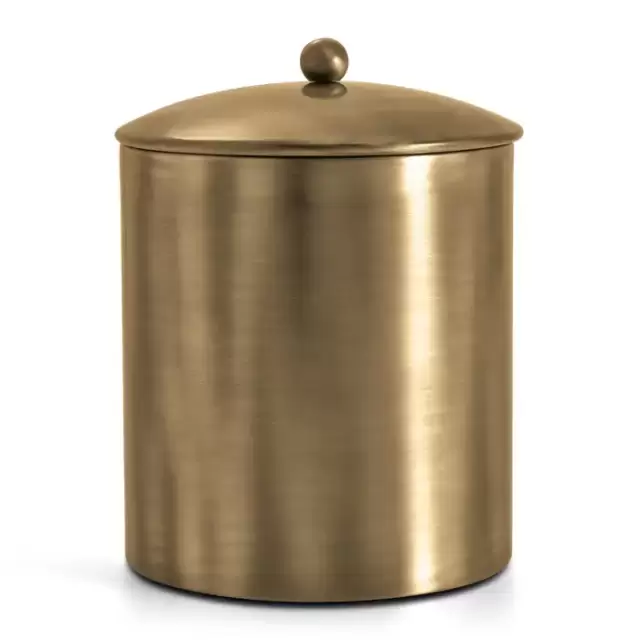 3SC Bally Ведро с крышкой, ручка Sfera, цвет: золото 24к. Lucido