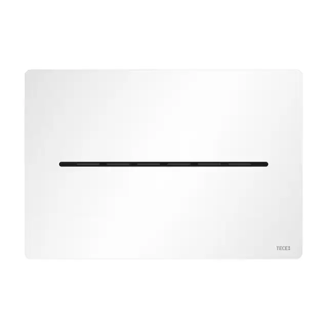TECEsolid Металическая панель смыва для унитаза TECEsolid с бесконтактной активацией, батарея 6 В, белый матовый