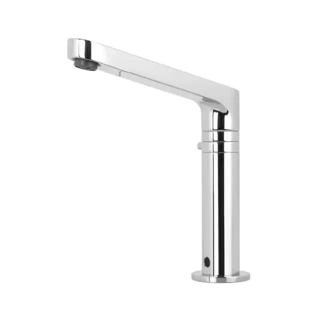 Fima Carlo Frattini Collettivit&agrave; Смеситель для раковины, на 1 отв., электронный, 12 алкалиновых батареек АА+, цвет: хром