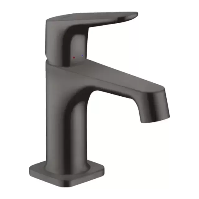 Axor Citterio M Смеситель для раковины 70, на 1 отв., с донным клапаном, цвет: шлифованный черный хром